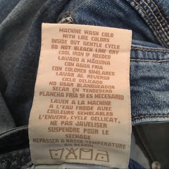 Seven7 Distressed Legging Jeans Size 14 - Picture 7 of 7